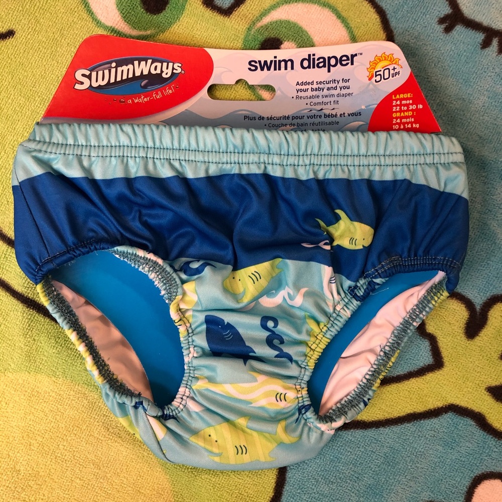 Bundle Sun Canopy Baby Boat and Swim Diaper Set - Picture 3 of 6